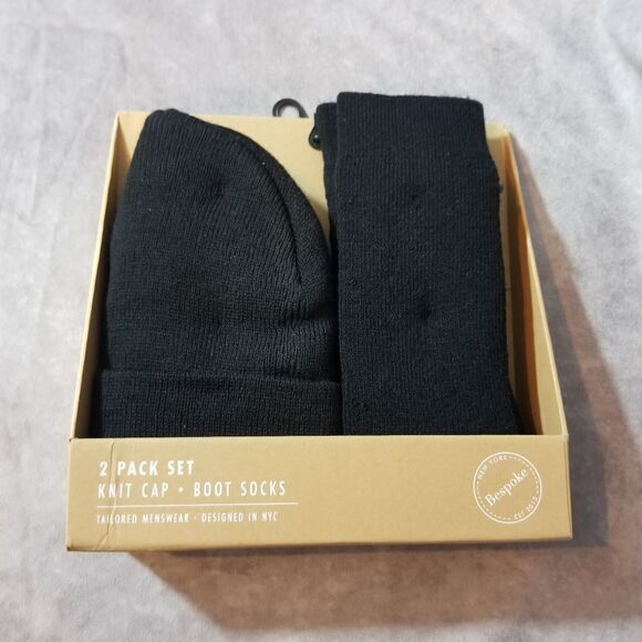 Bespoke 2 Piece Men's Hat & Boot Sock Set - Picture 2 of 4